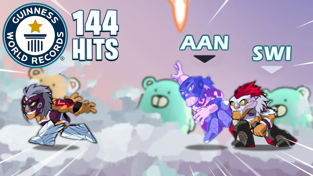 NEW Longest Team Combo World Record (144 HITS)