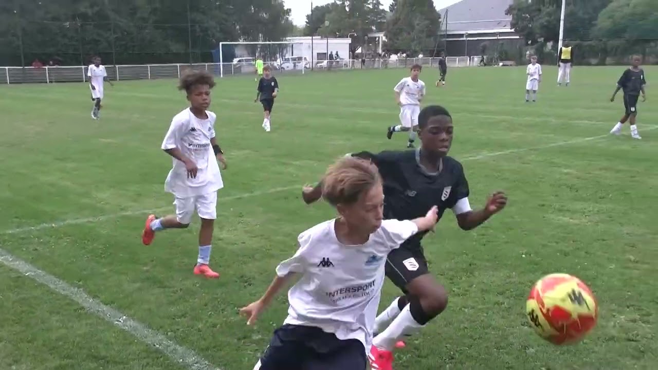 Bourges FC vs EB St Cyr amical 3eme MT u13 Football match