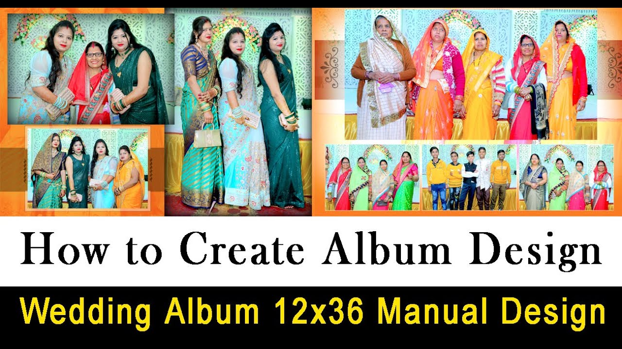 How to Create Manual Album  Design / How to Album Design