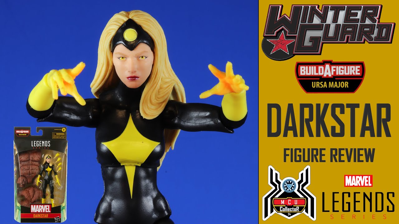 Marvel Legends DARKSTAR Winter Guard Iron Man Ursa Major BAF Wave Figure Review