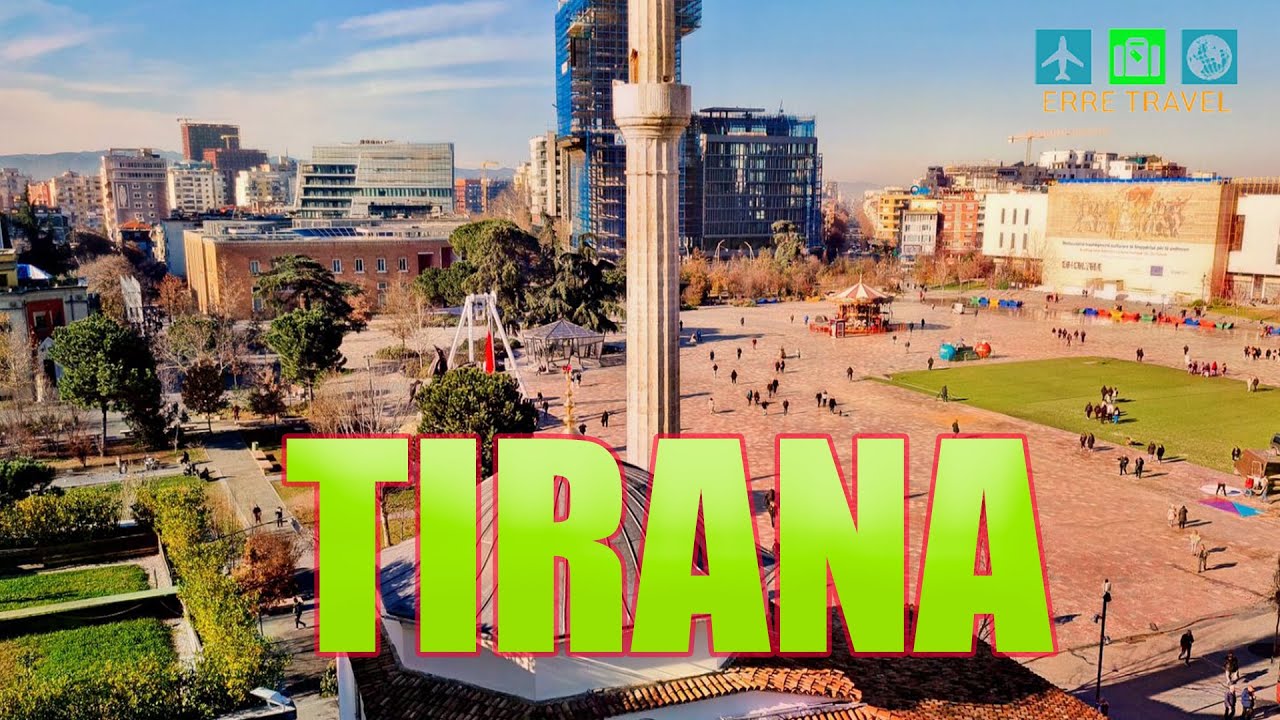 Places to visit in Tirana (Eksploro Tiranen) -Travel Video