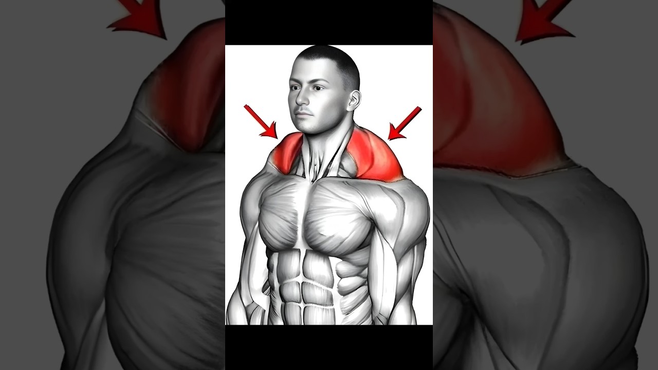 Лучшая тренировка трапециевидных мышц | Быстрое наращивание объёма, силы и рельефа трапециевидных...