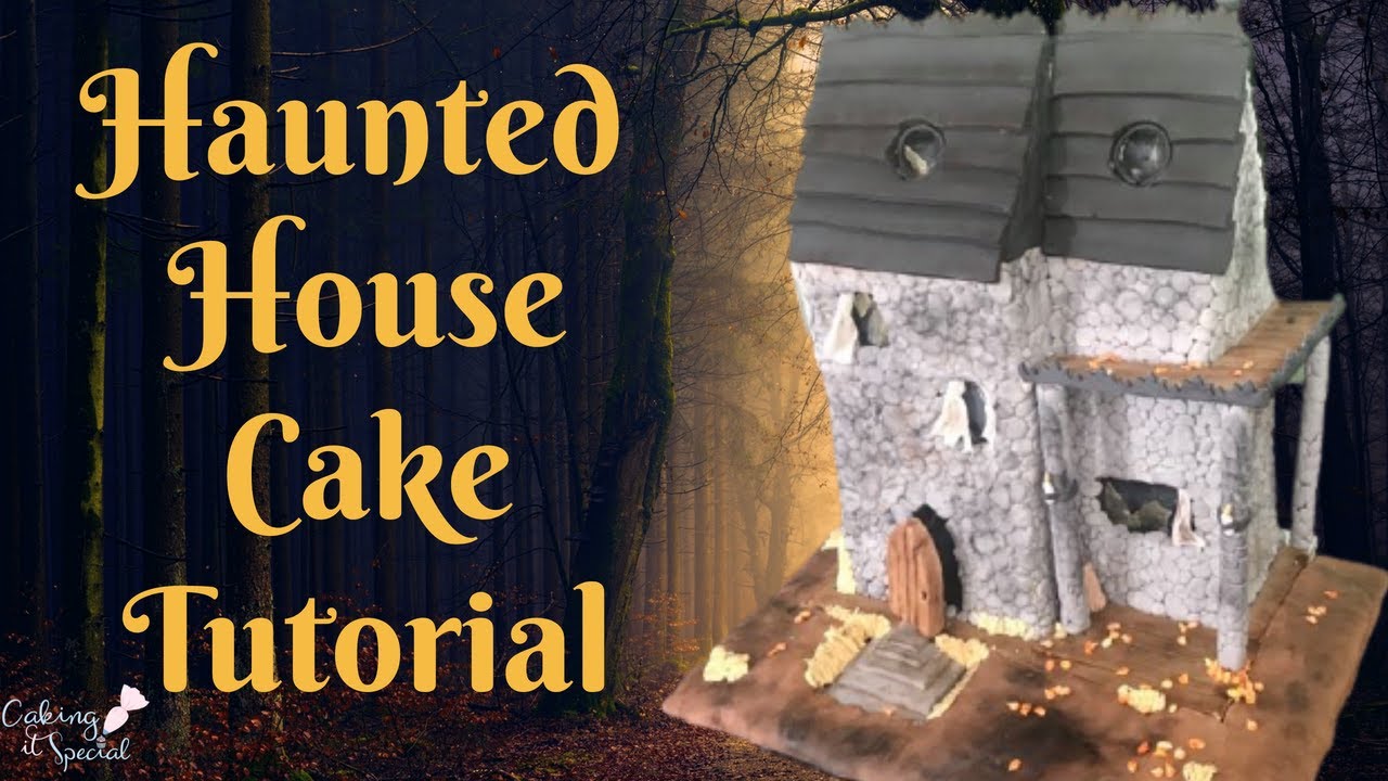Haunted House Cake Tutorial