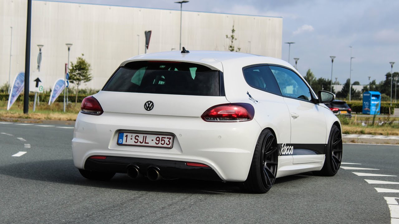 BAGGED Volkswagen Scirocco | Accelerations, Revs, Loud Sounds, ...