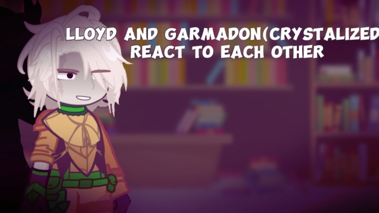 Lloyd and Garmadon (crystalized) react to each other|Ninjago crystalized|Asha Gacha|