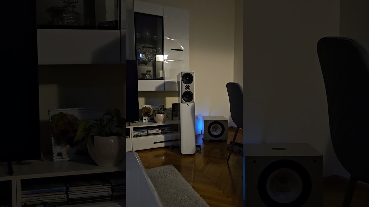#qacoustics #concept50 #relacoustics Q acoustics concept 50 with rel t9x subwoofer on Yamaha R-N803d