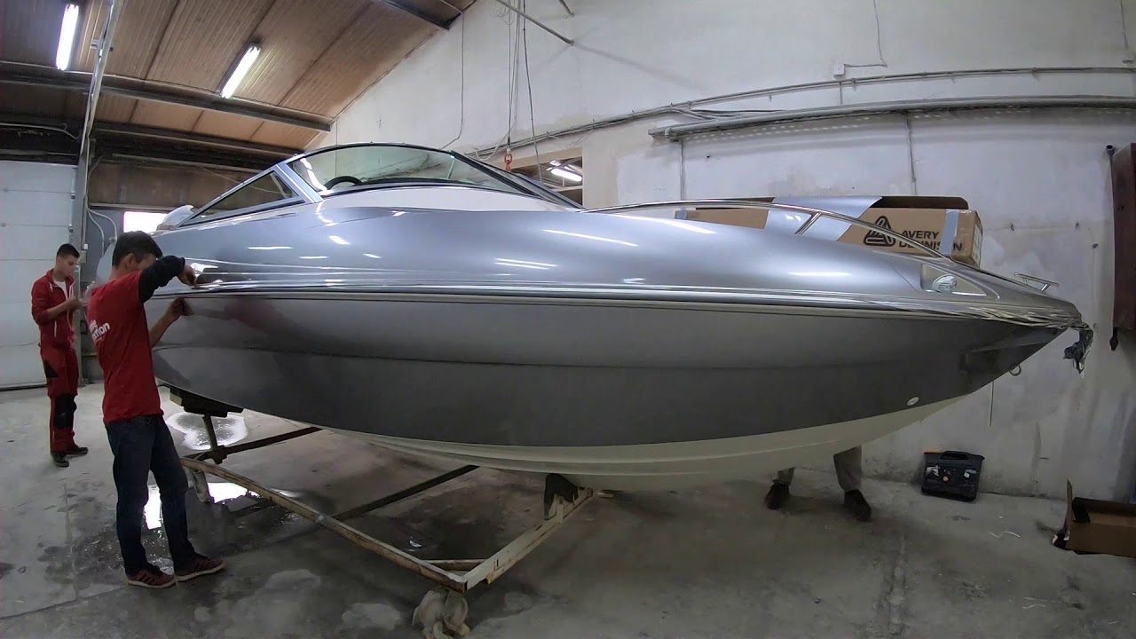 Wrapping Cortina 620 Sport Boat