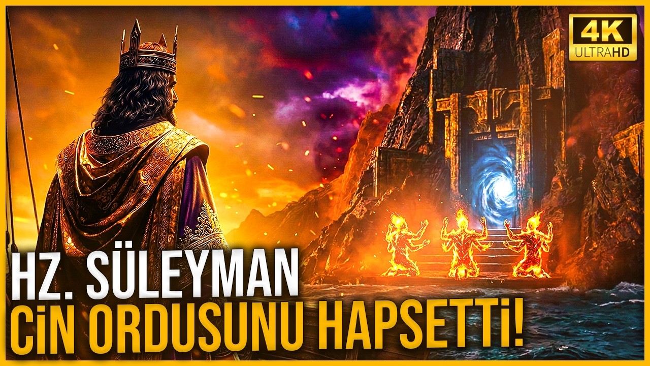Hz. Süleyman Cinleri Yer Altına Gömüp Kilitledi! | Mührün Açıldığı An Dünya Değişecek…