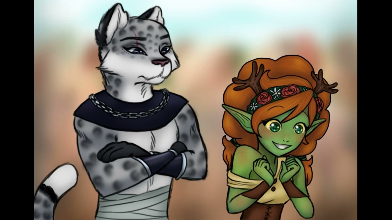 A Ranger and a Bard lost in a crowd - Sawyer and Twig