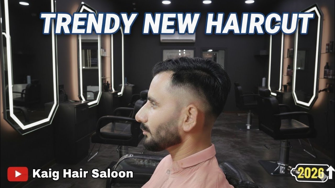 Trendy new hair cut 