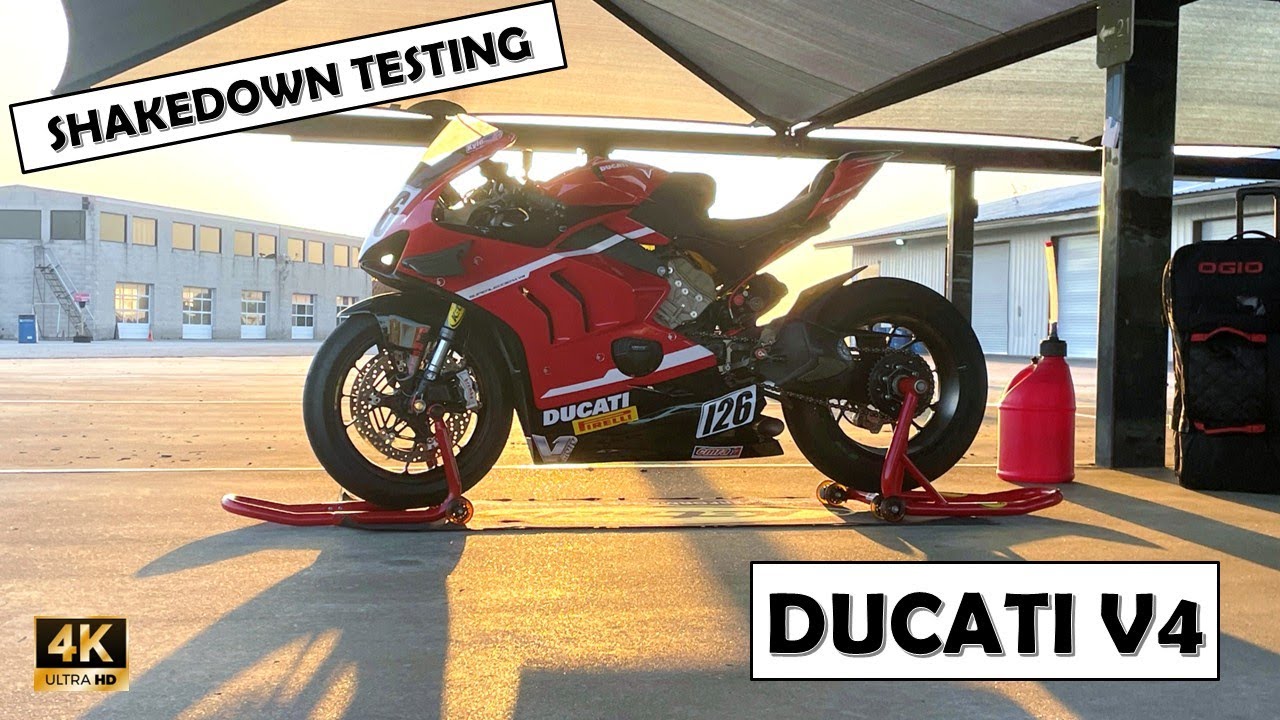 Test Day With The Rebuilt Ducati V4 | Shakedown Thoughts