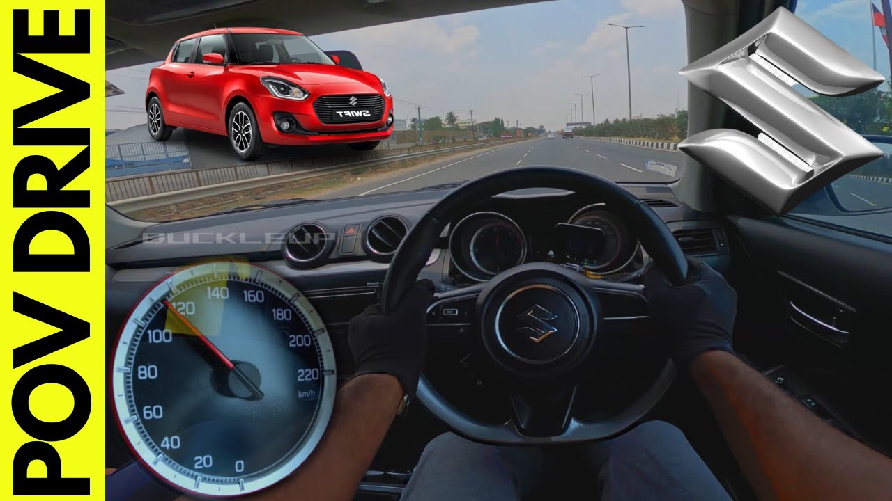 MARUTI SUZUKI SWIFT | DIESEL | POV DRIVE | ACCELERATION | TOP SPEED | 3RD GEN | BUI #4 |