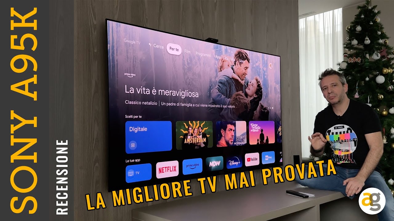 La MIA NUOVA TV Recensione SONY A95K con tecnologia QD OLED