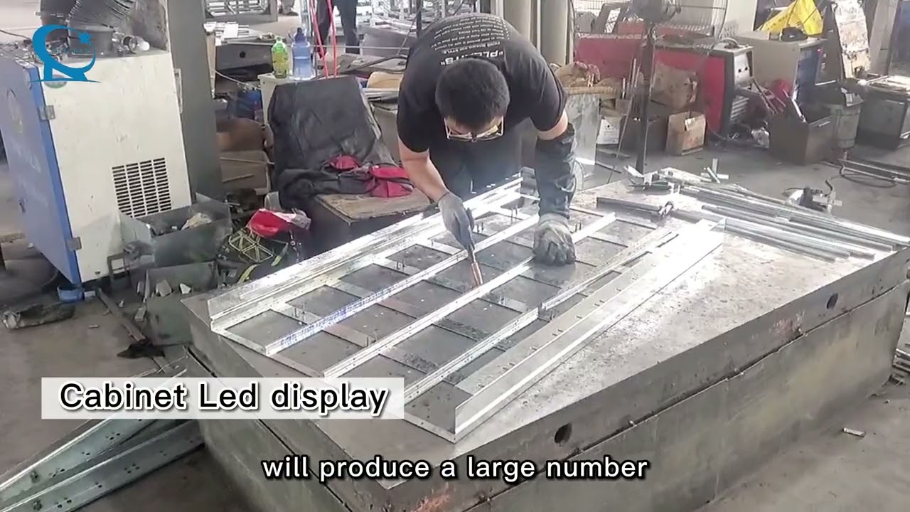 China aluminium die casting cabinet led display manufacturers
