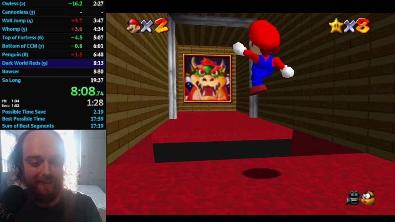 Mario 64, 16 Star Speedruns - January 29 2026