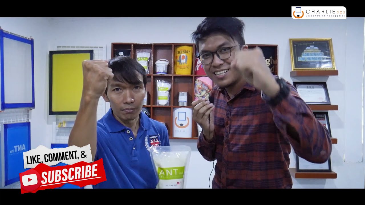Tinta sablon dengan efek mengembang? Apa tuh?