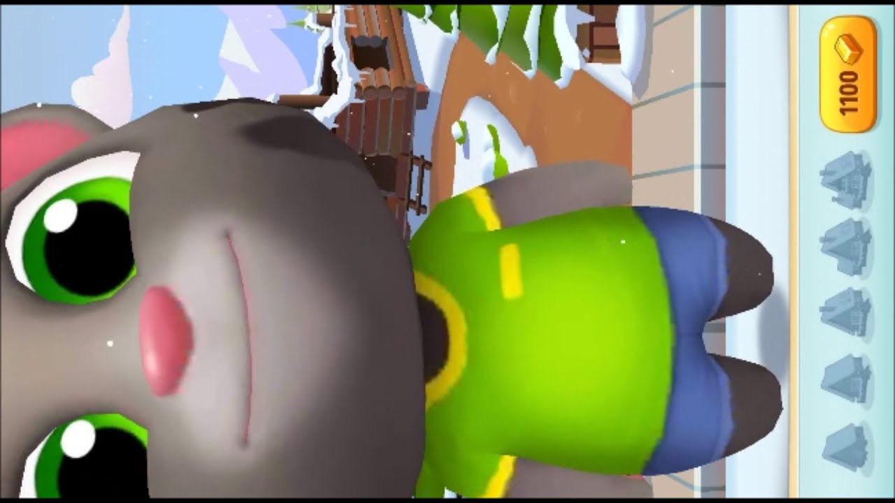 Construyendo Todas Las Casas - Personaje Gigante Talking Tom