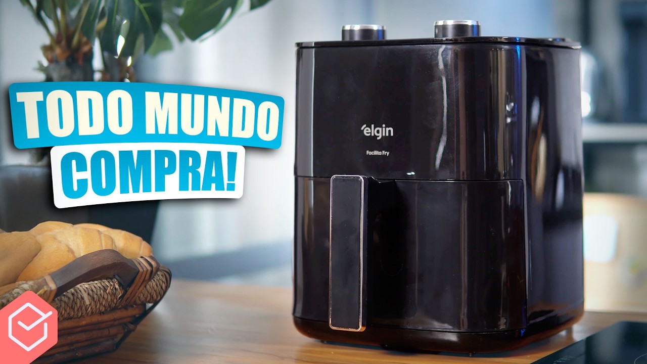 ELGIN FACILITA FRY // AIFRYER MAIS BARATA e MAIS VENDIDA de 2025 é REALMENTE BOA!?🔥OPINIÃO SINCERA!