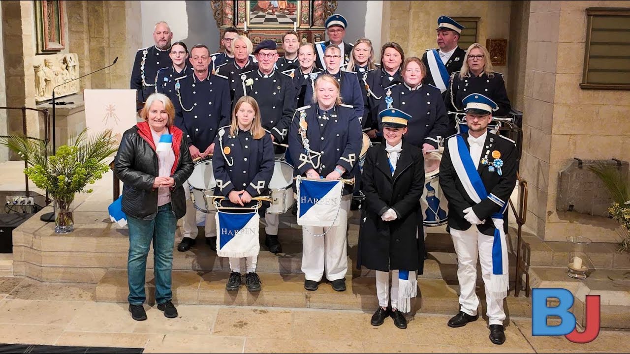 Wecken des Bürgerschützenvereins Bochum Harpen zum 637. Maiabendfest 2025