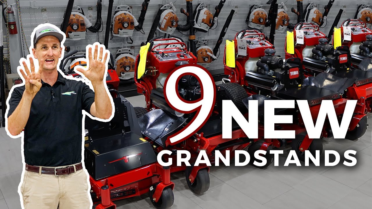 Руководство по выбору стоячей газонокосилки TORO Grandstand — ВСЕ 16 МОДЕЛЕЙ!