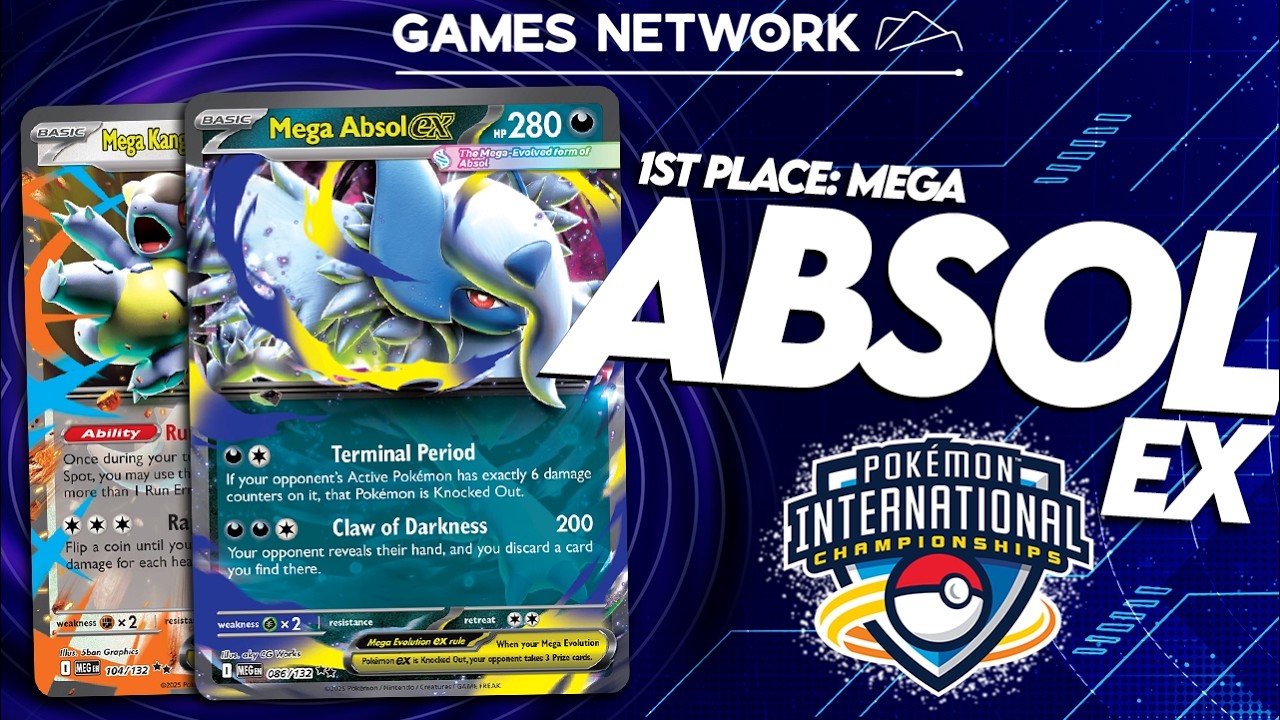 1st Place Deck Profile: Mega Absol ex - European International Championships (EUIC) (2026) 🐕