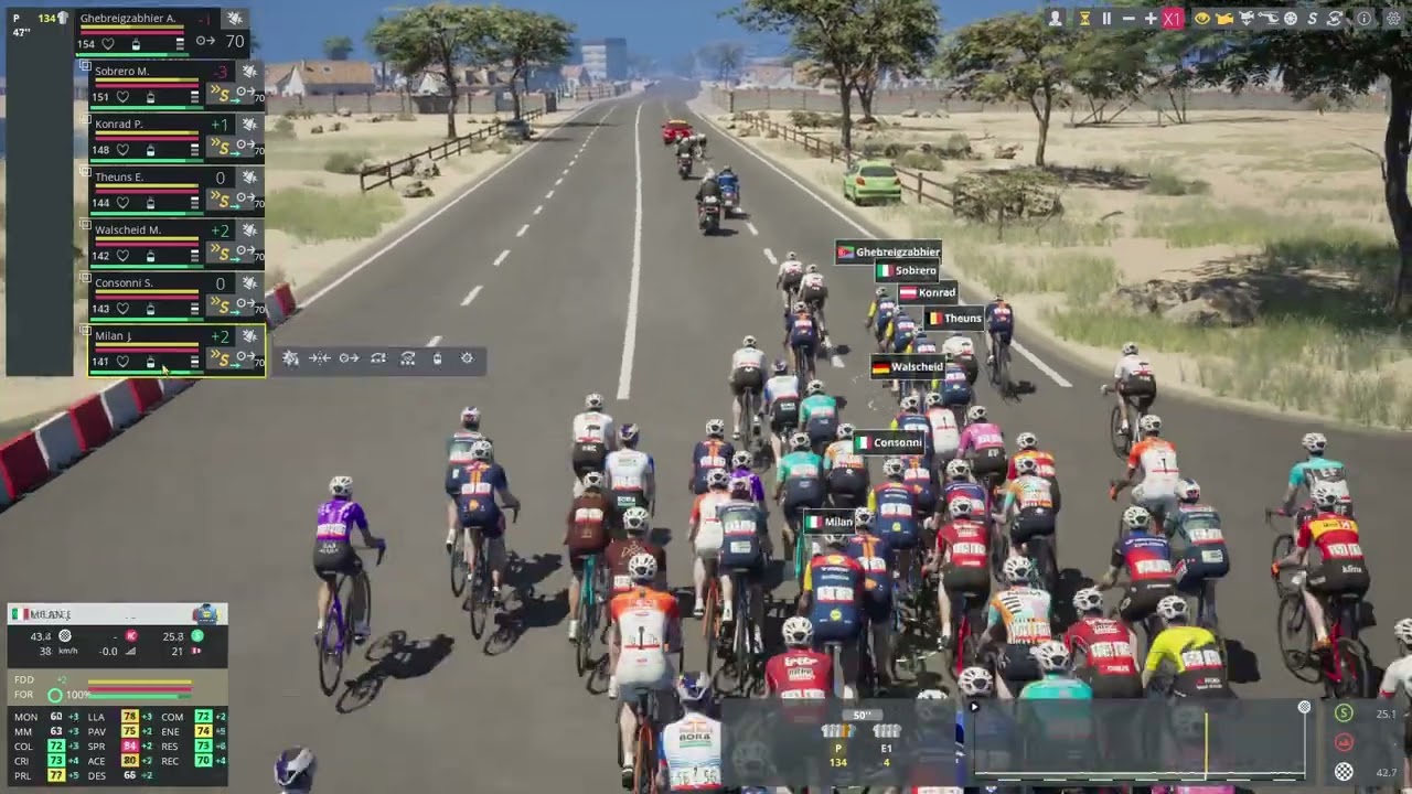 JONATHAN MILAN | PRO CYCLING MANAGER 2025 | UAE TOUR 2026 | ETAPA 7
