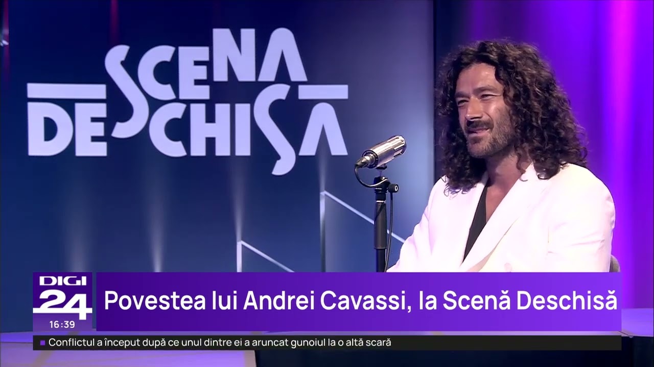 Scena deschisa  cu Andrei Cavassi