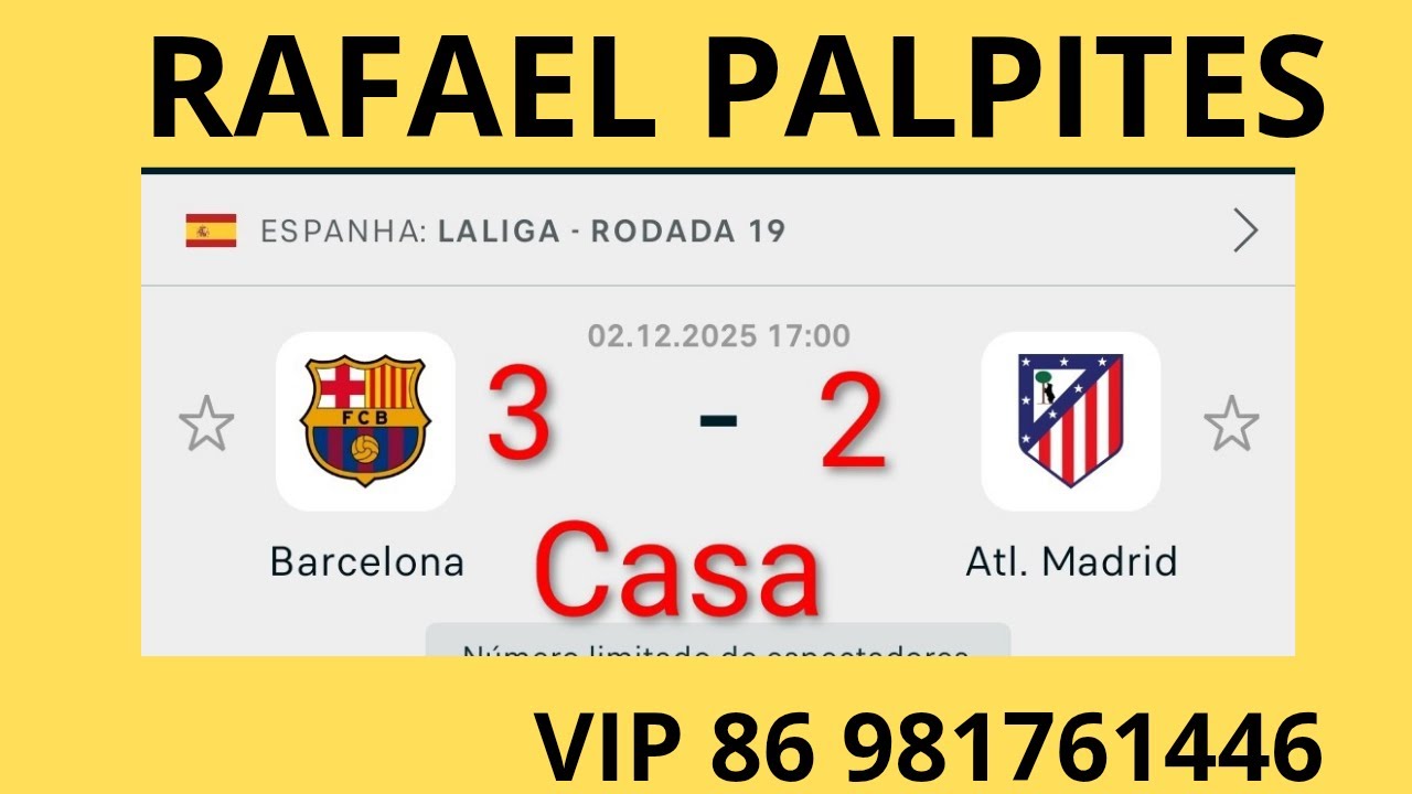 PALPITES DE FUTEBOL COM PLACAR EXATO +BILHETE PRONTO PARA ESTA TER&Ccedil;A 02/12/2025