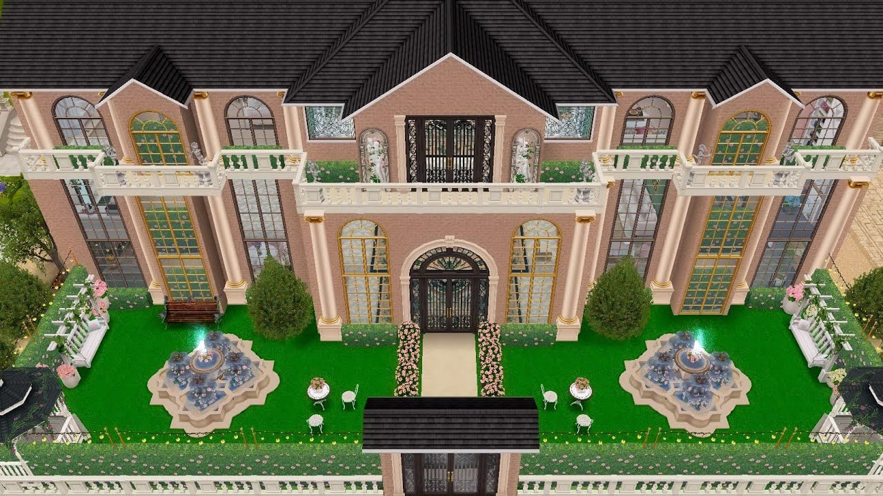 French Mansion ~ The Sims Freeplay House Design