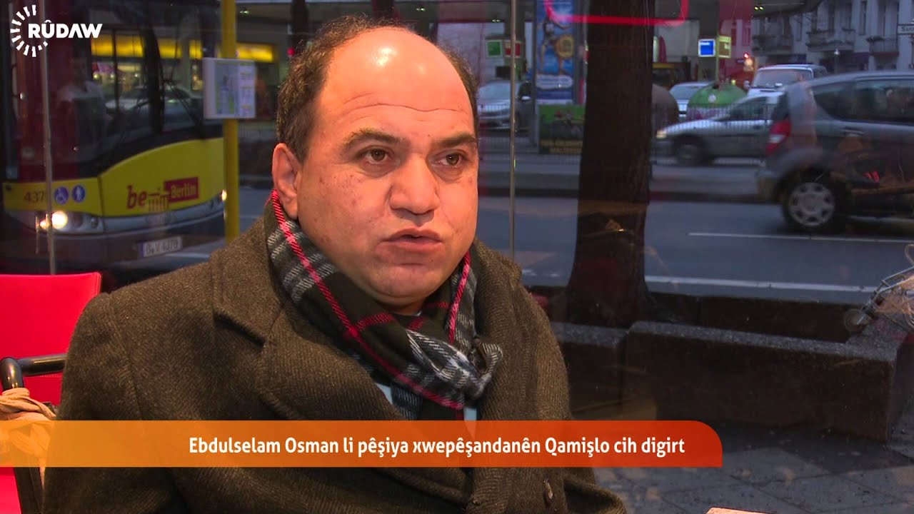 Cihê Ebduselam Osman di xwepêşandanên Qamişlo de