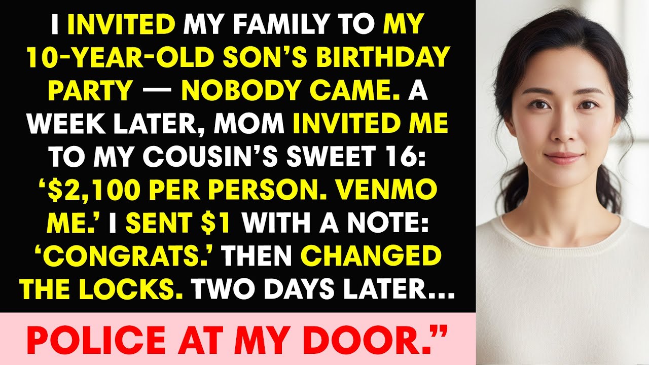 I Invited My Family to My 10-Year-Old Son’s Birthday Party — Nobody Came. A Week Later,...