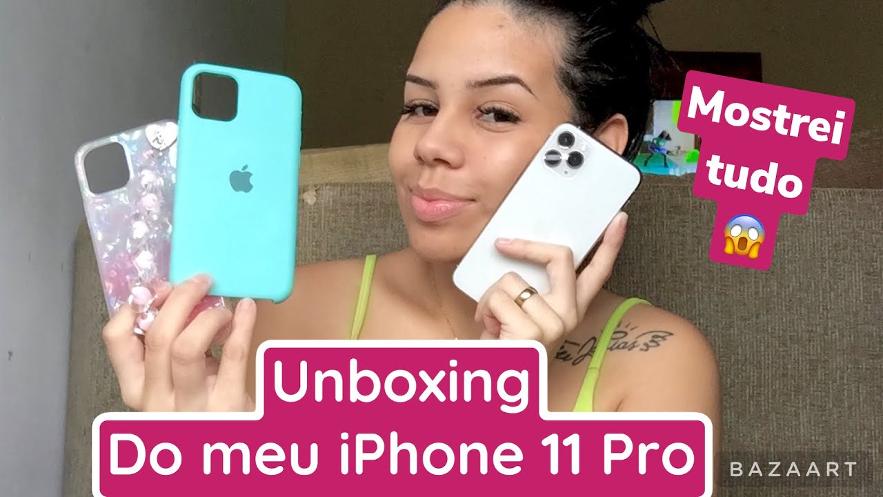 Unboxing do meu iPhone 11 Pro 😱