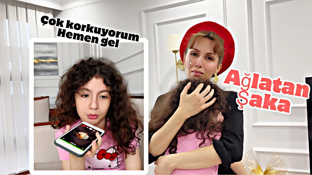 SARA'YA ŞAKA YAPTIK! ANNESİ ESMANUR'A CEZA VERDİ | Esmanur ve Sara