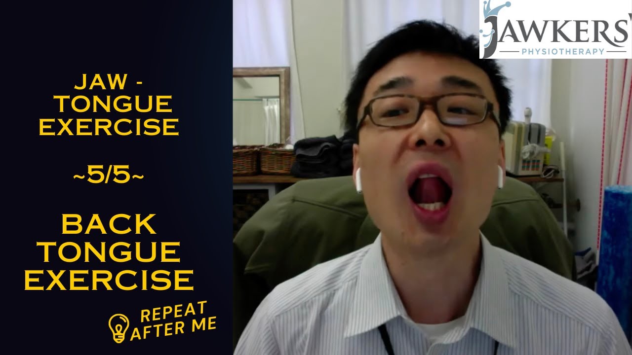 Jaw – Tongue Exercises and Training 5/5 – Strengthen the back part of the Tongue