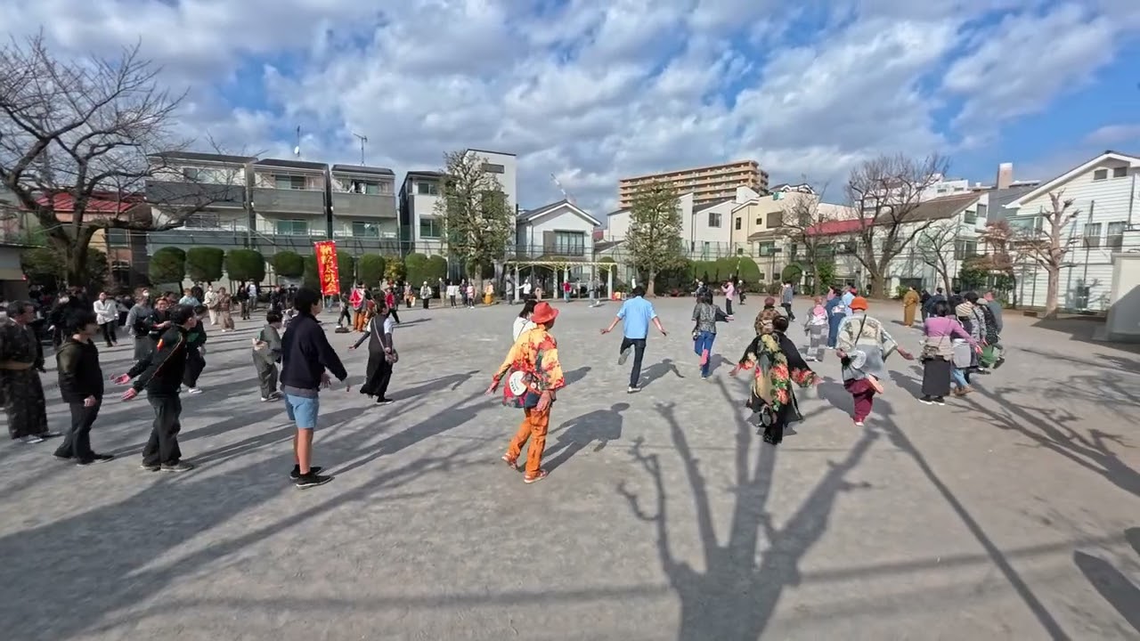 どだればちサンバ　荒川盆踊り会１　2026年2月22日　真土公園盆踊り　東京都荒川区