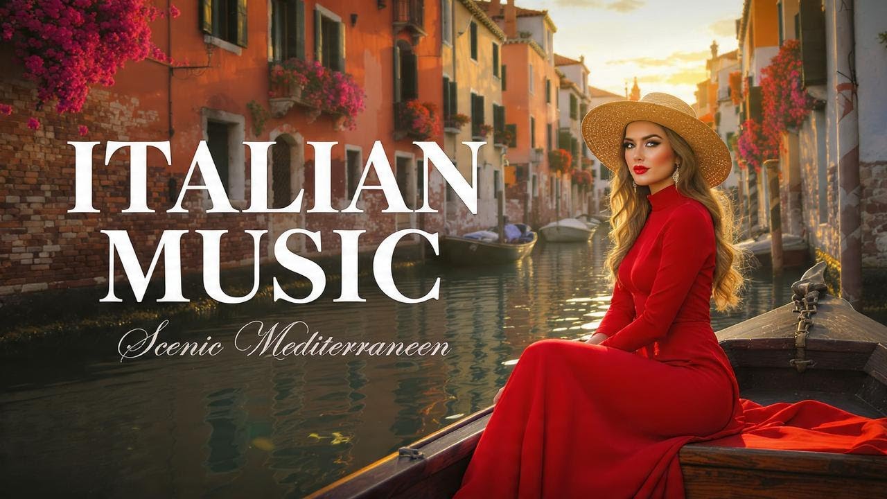 🎶 Italian Vibes & Mediterranean Music 🎶 2+ Hours Amalfi Coast & Lake Como Journey 4K