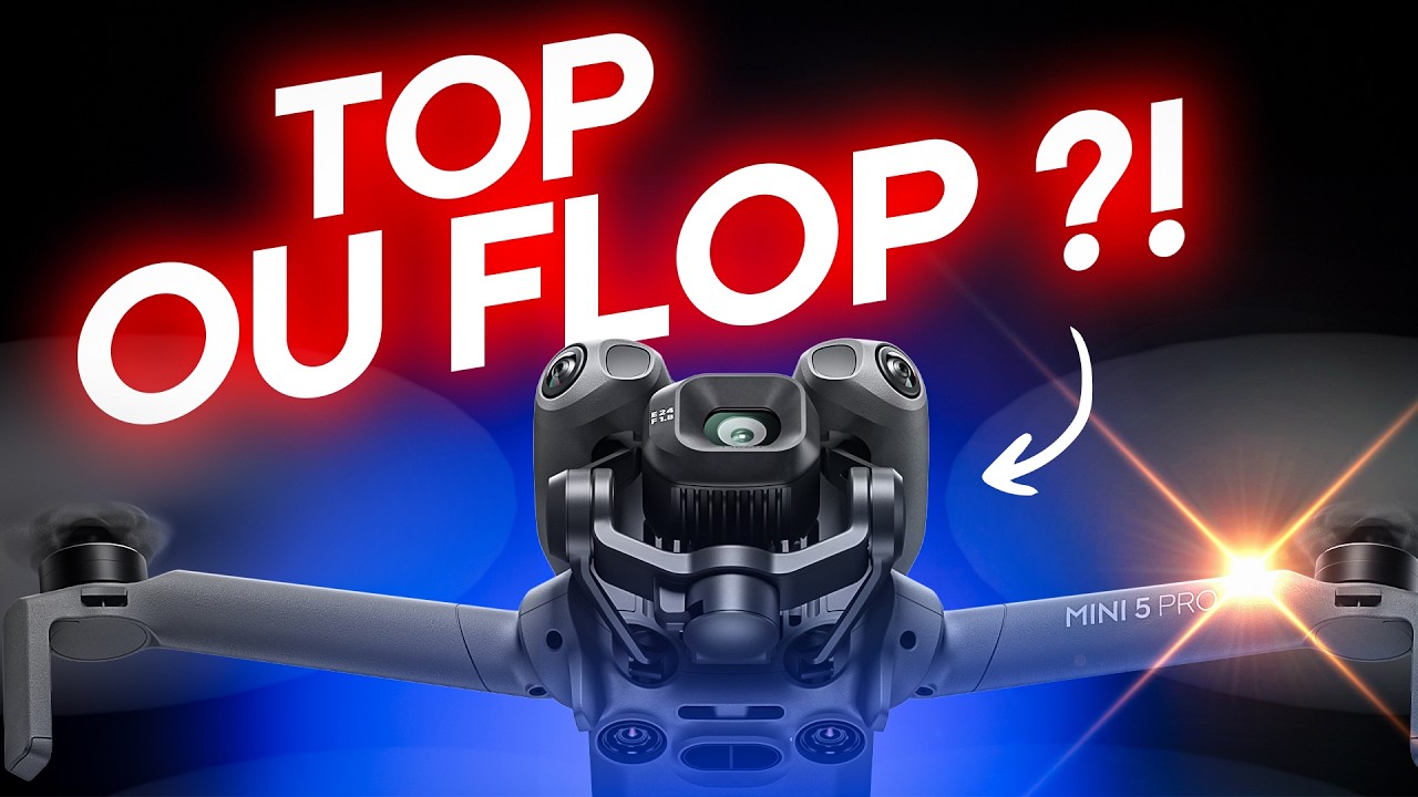 DJI Mini 5 Pro : la review complète !