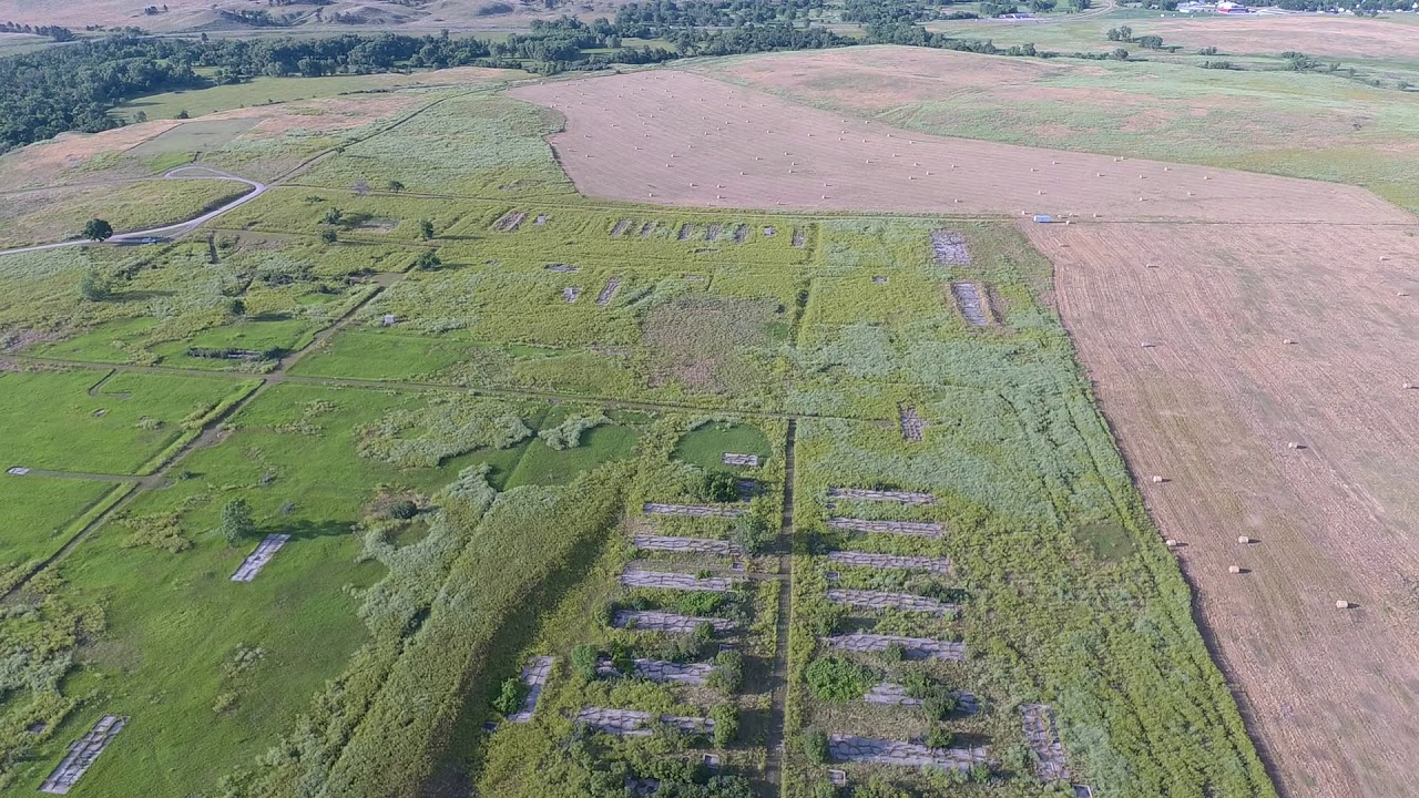 Droning the WWII German POW Camp remains, Fort Robinson, Nebraska, by Sheriff Mike