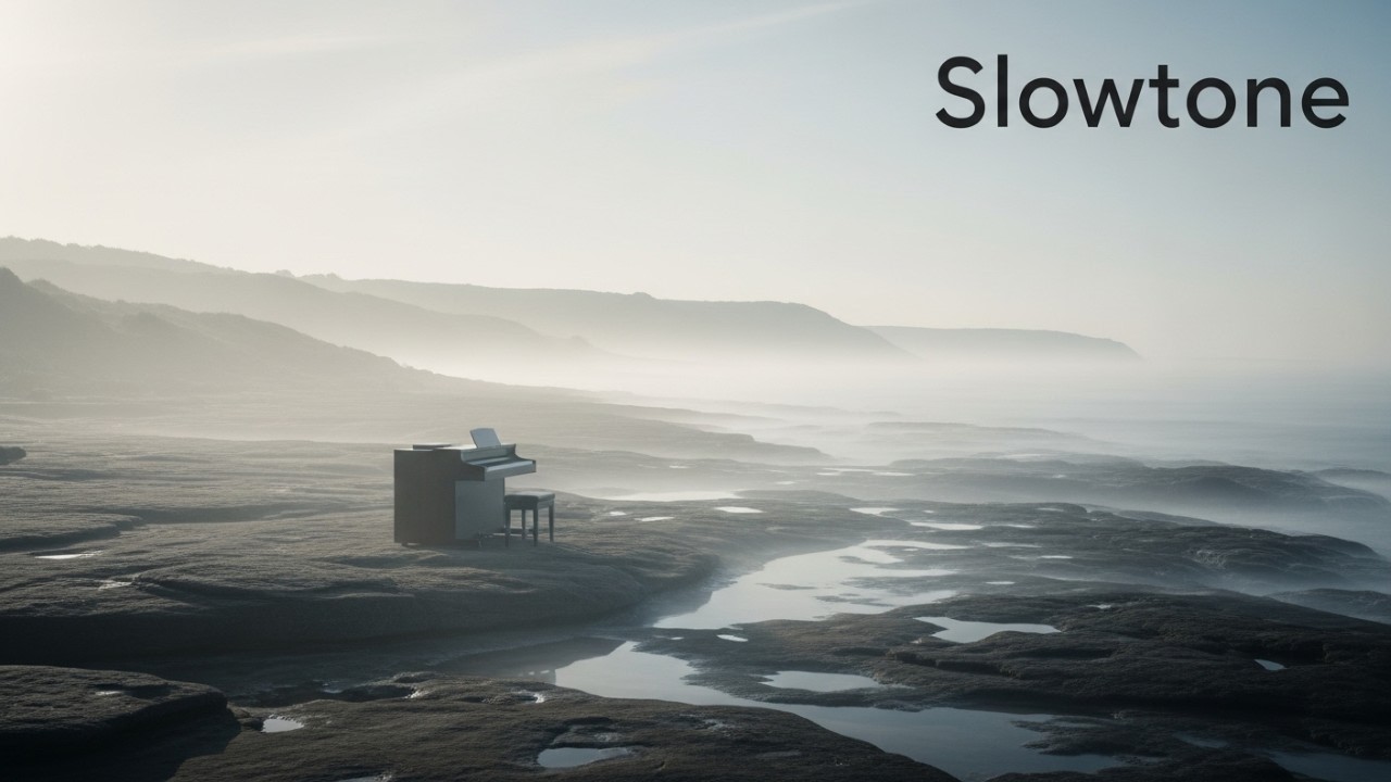 Slowtone – 1 Hour of Calm Piano for Gentle Focus & Emotional Ease