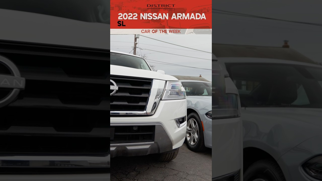 🚗✨ Power, space, and luxurythe 2022 Nissan Armada SL has it all! 💯🔥