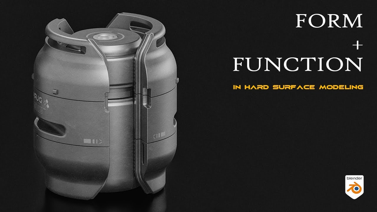 Form & Function Simplified | How to create amazing 3D designs (Blender Tutorial)