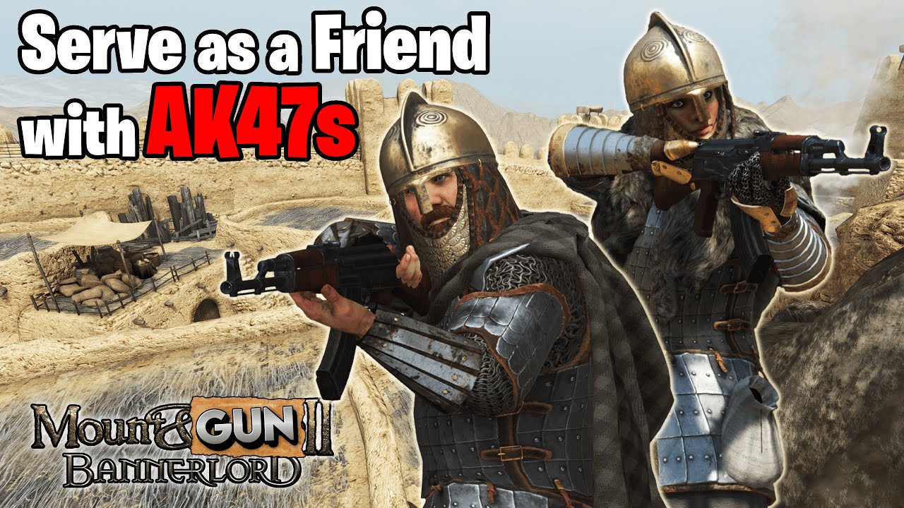 IMPOSSIBLE Siege DEFENCE even with AK47s?!  | Modded Mount and Blade 2: Bannerlord