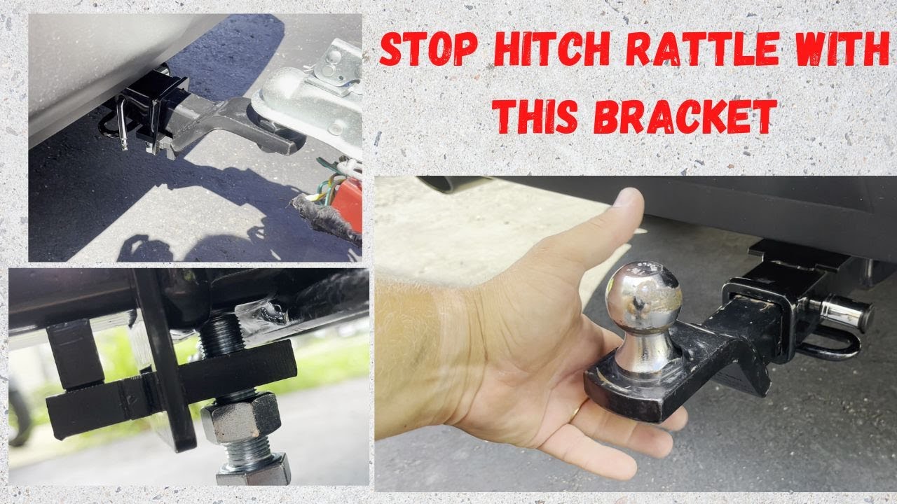 How to stop tow hitch rattle noise?