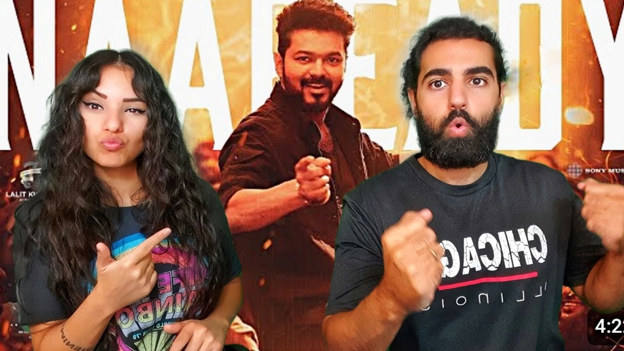 🇮🇳 REACTING TO LEO - NAA READY VIDEO! 🤩 | Thalapathy Vijay | Lokesh | Anirudh (REACTION)