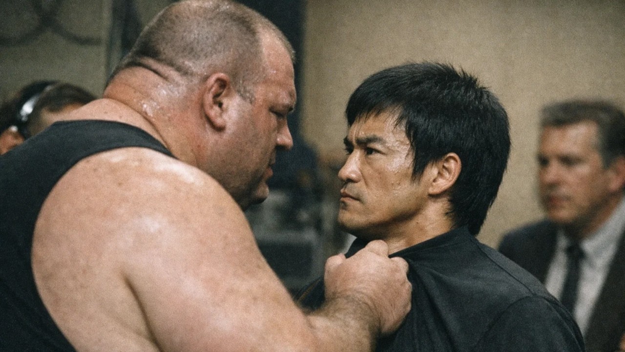 350lb Wrestler Snatched Bruce Lee on Live TV — The Broadcast Cut Out When This Happened!