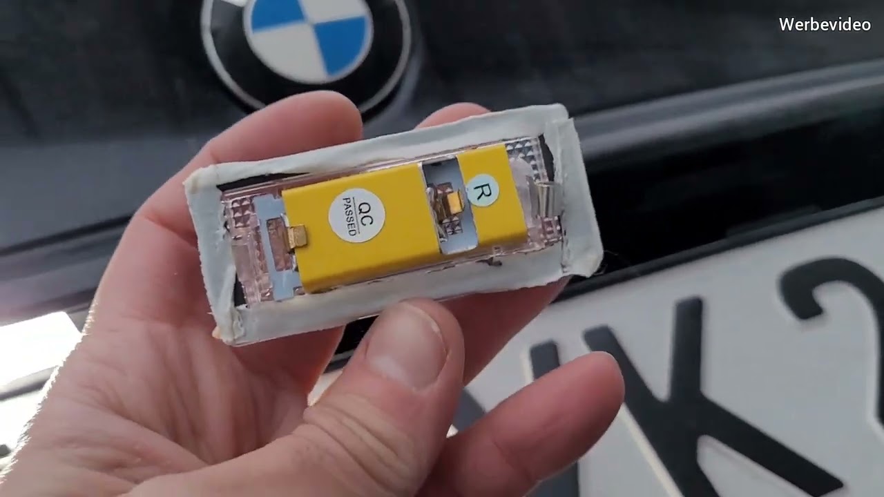 e46 Led Kennzeichenbeleuchtung einbauen | Eintragungsfrei