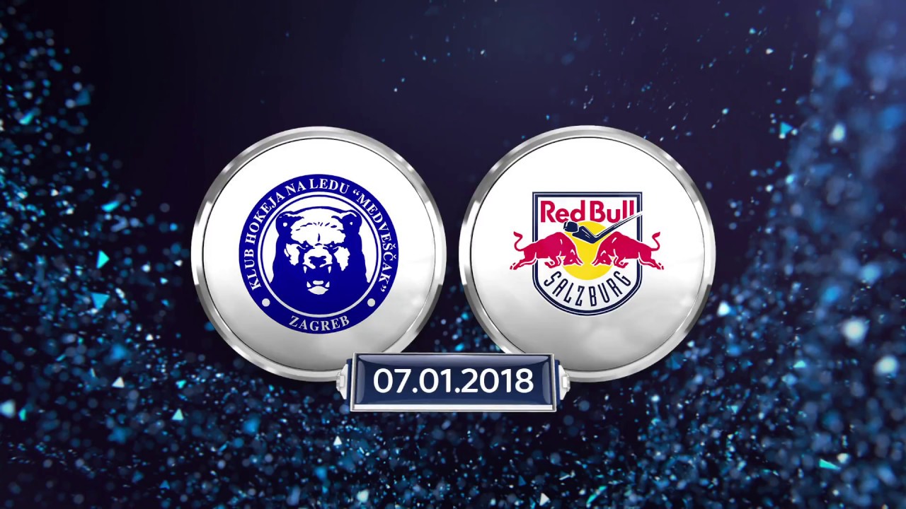 Erste Bank Eishockey Liga 17/18, 38. Runde.: KHL Medvescak Zagreb - EC Red Bull Salzburg 5:4