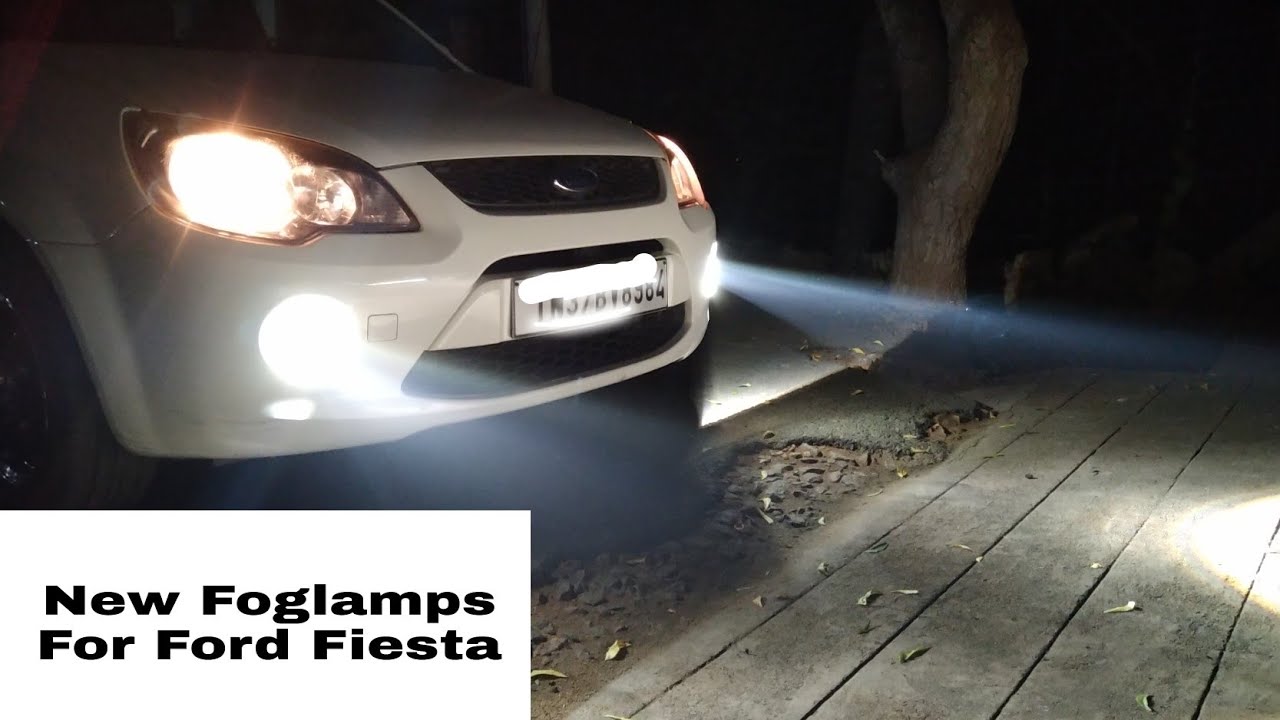 Ford Fiesta Gets A New Set Of Fog Lamps | Projector Fog Lamps With HID Kit | Part 1
