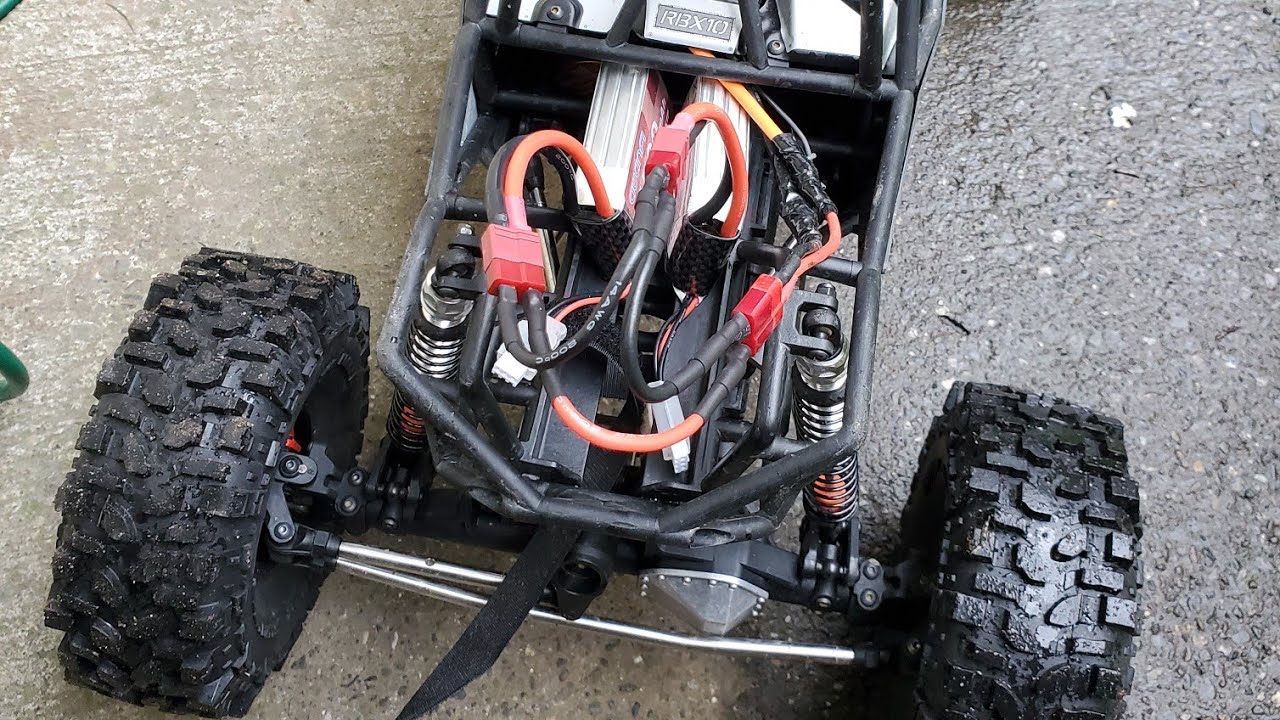 Axial RBX10 RYFT - Big Warning!!! - 4s Lipo Run @thecollectorrc