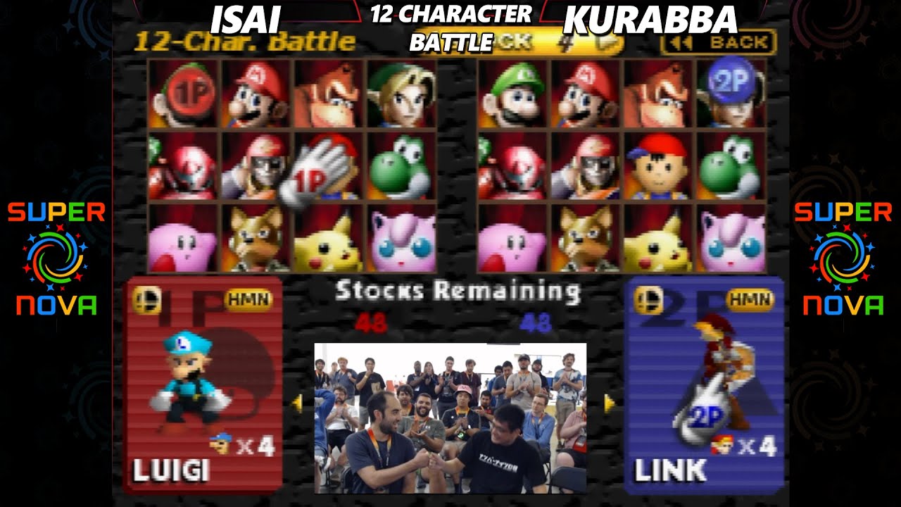 Supernova 2025 - Isai Vs. Kurabba - 12 Character Battle - Super Smash Bros - SSB64